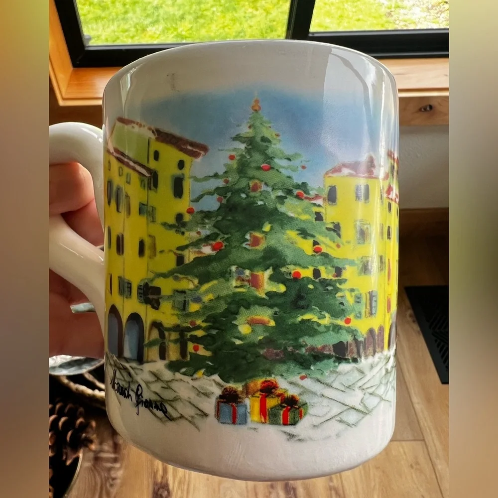 Sur La Table x Massimo Giacon Natale 2012 Christmas Mug Collectible Stoneware